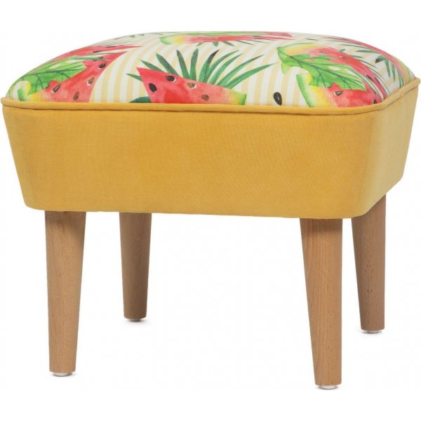 Damo puff 19 - Flerfärgad Damo puff 19 - Flerfärgad