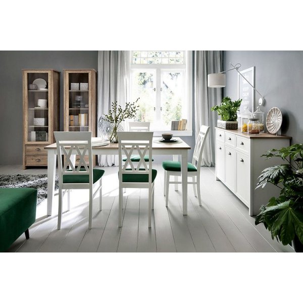 Ingatorp sideboard - Ek/vit