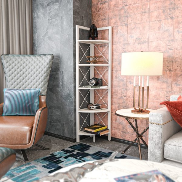 Bibliothèque Remo - Blanc Bibliothèque Remo - Blanc