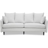 Gotland 3-sits svängd soffa - Off-white linne Gotland 3-sits svängd soffa - Off-white linne