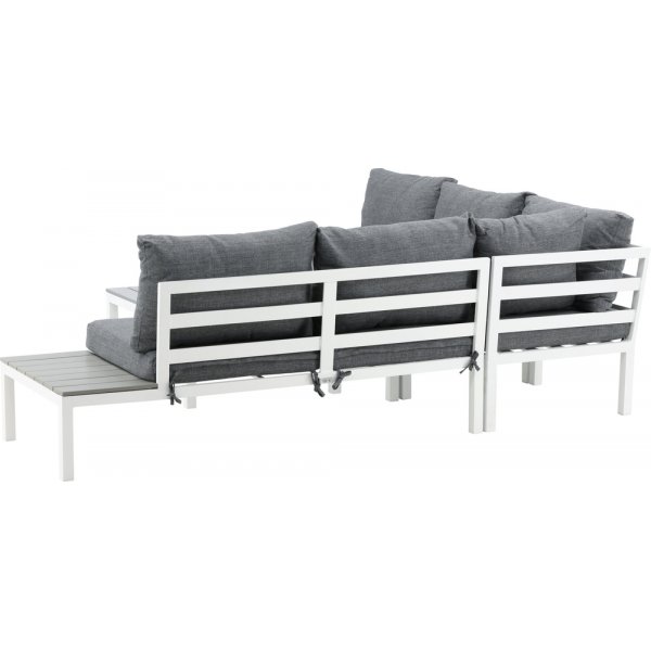 Odense hörnsoffgrupp - Grå/Vit Odense hörnsoffgrupp - Grå/Vit