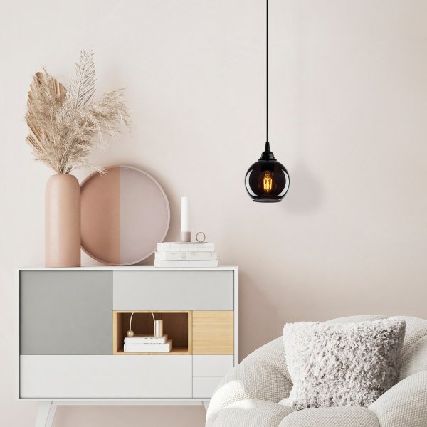 Smoke taklampa 10 - Svart Smoke taklampa 10 - Svart