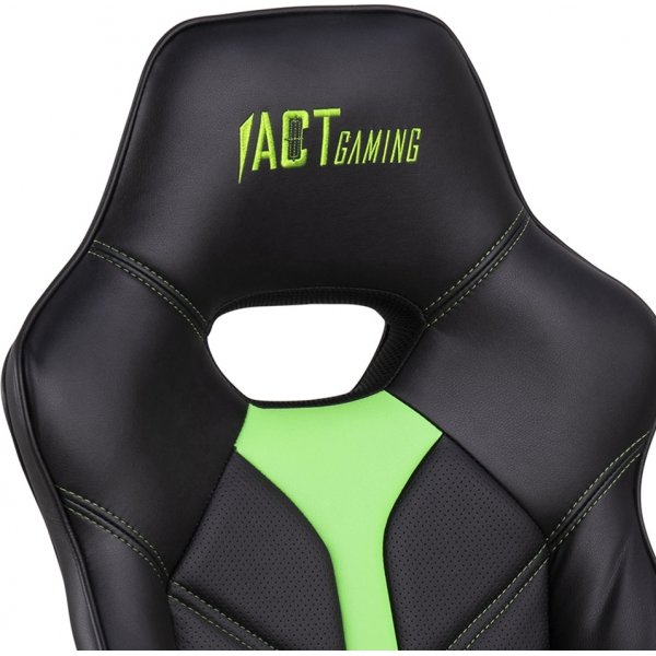 Chaise gaming Cobblestone - Noir/vert Chaise gaming Cobblestone - Noir/vert