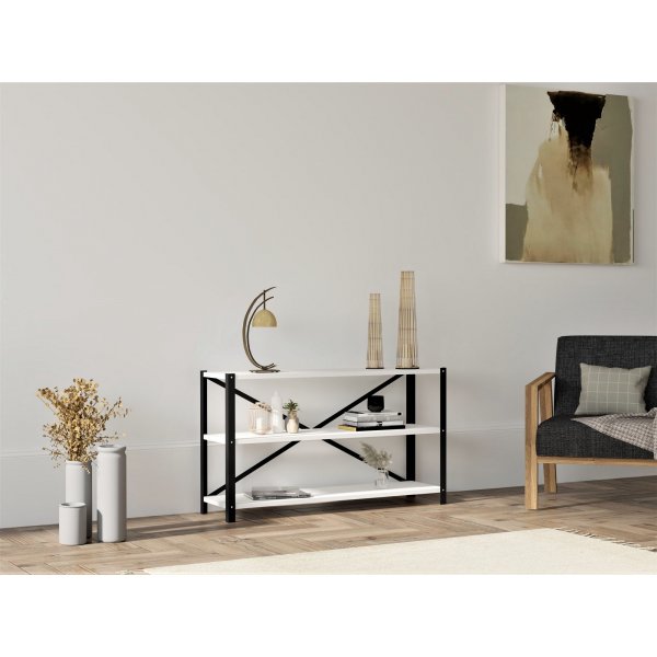 Derby bokhylla - Vit Derby bokhylla - Vit