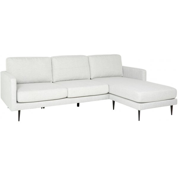 Laholms soffa med vndbar divan - Ljusbeige