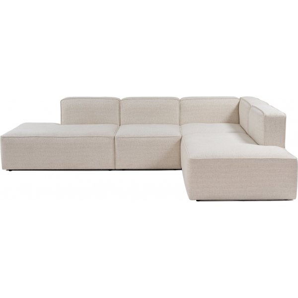 More hörnsoffa med öppna avslut - Vit More hörnsoffa med öppna avslut - Vit