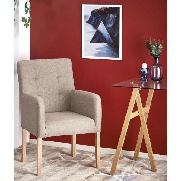 Marit fåtölj - Beige (Tyg) + Textilrengöring för möbler Marit fåtölj - Beige (Tyg) + Textilrengöring för möbler