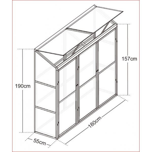 V�ggv�xthus Atlas - 0,9 m�