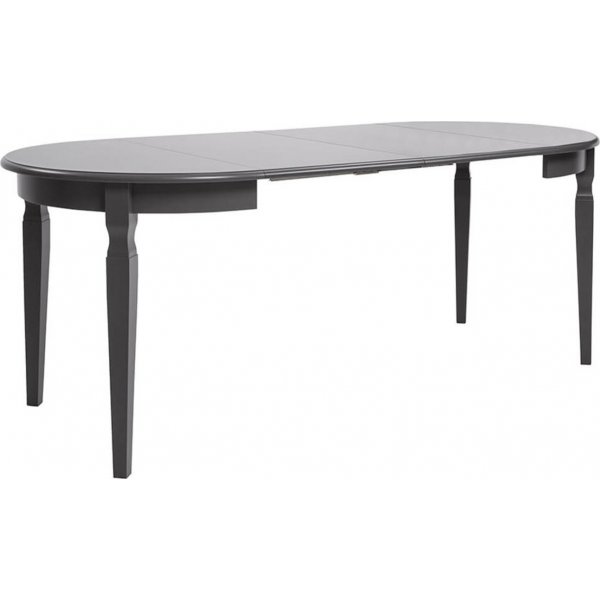 Lucan 1 table à manger 95-195 x 95 cm - Graphite Lucan 1 table à manger 95-195 x 95 cm - Graphite