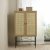 Armoire Dubai - Chne/rotin artificiel