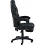 Canyon gamingstol med fotstd - Svart PU/gr camo