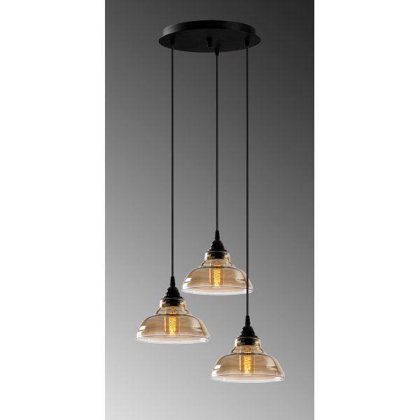 Plafonnier Dilberay 322-S - Noir