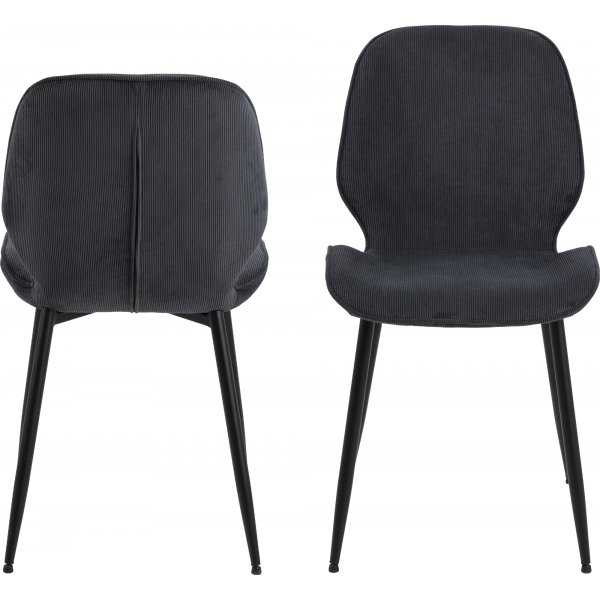 Chaise de salle  manger Femke - Gris