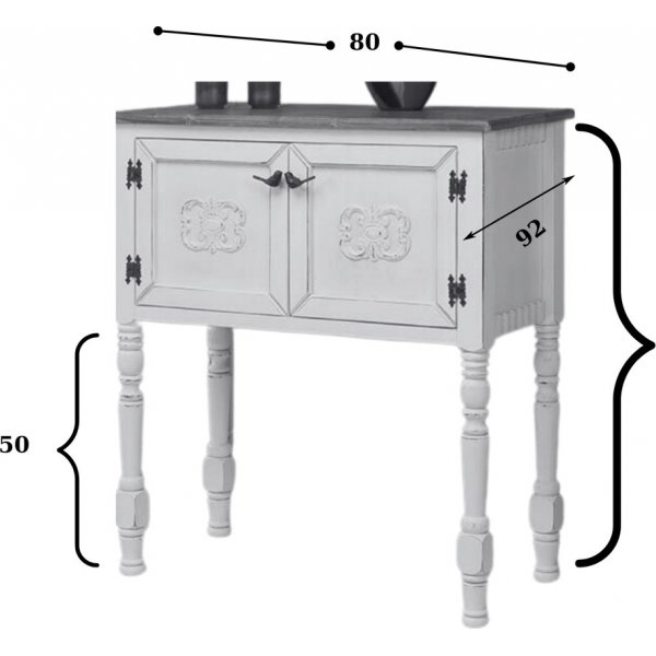 Ada TV-bänk - Orange Ada TV-bänk - Orange