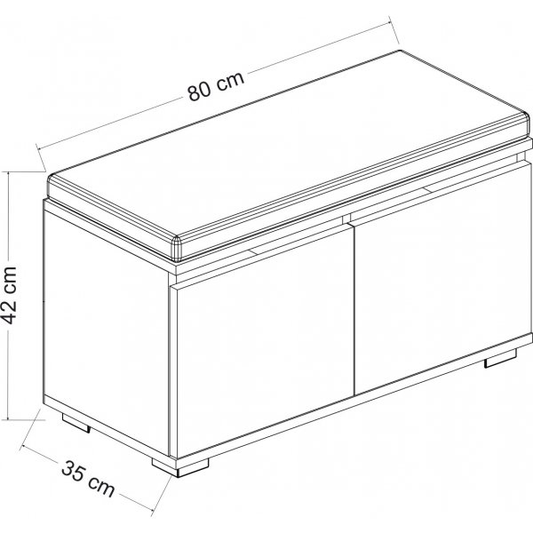 Drago hallbnk - Travertin