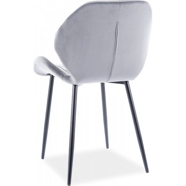 Anahi matstol - Grafit/svart