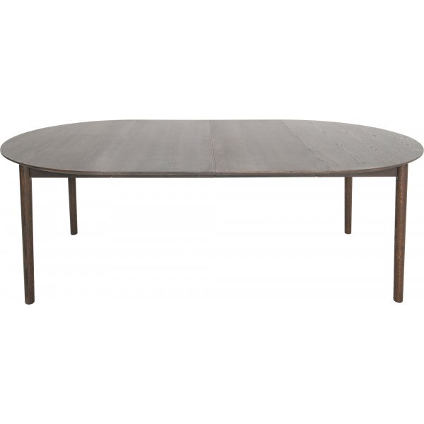 Table � manger Karm�y 130-230 x 130 cm - Placage ch�ne huil� marron