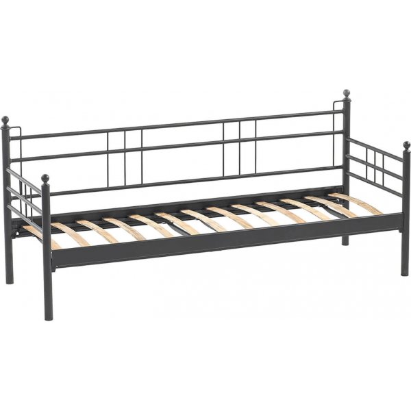 Canapé d'extérieur 3 places Manyas - Noir/bleu + Détachant pour meubles Canapé d'extérieur 3 places Manyas - Noir/bleu + Détachant pour meubles