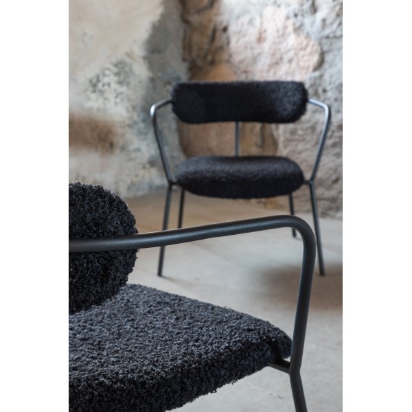 Fauteuil Shaun - Nounours noir Fauteuil Shaun - Nounours noir