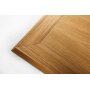 Vadstena matbord 140 cm - Vit/Ek