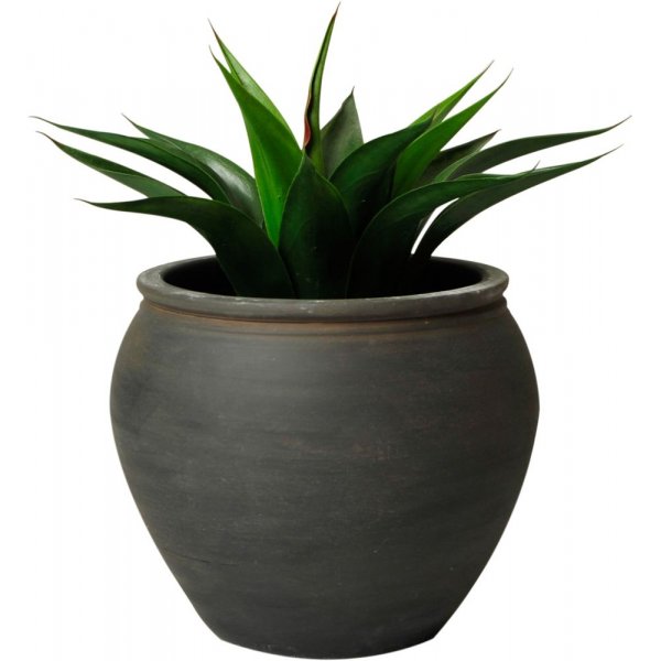 Pot en cramique Rowland - Gris