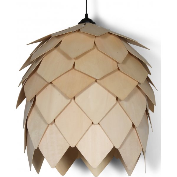Taklampa Frost - Ljus natur