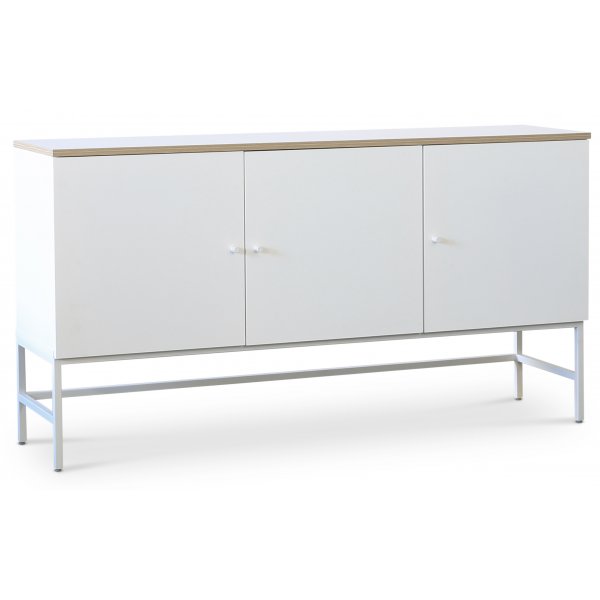 Edge sideboard - Vit högtryckslaminat (HPL) Edge sideboard - Vit högtryckslaminat (HPL)