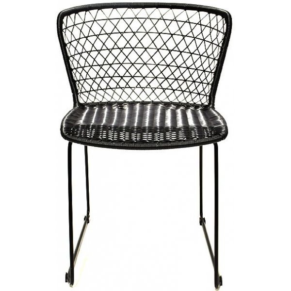 Stol - Svart konstrotting