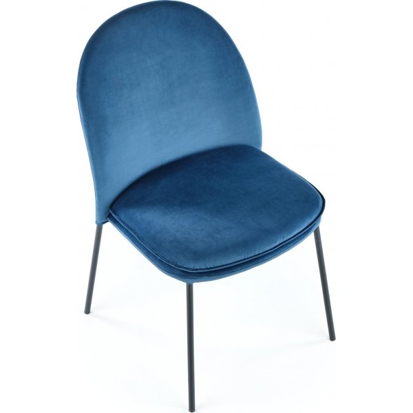 Chaise de salle  manger Cadeira 443 - Bleu