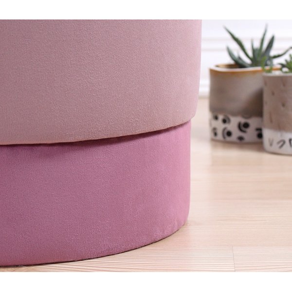 Pouf Ropp - Rose Pouf Ropp - Rose
