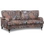 Spirit 3-sits svngd howard soffa i blommigt tyg - Eden Parrot Brown