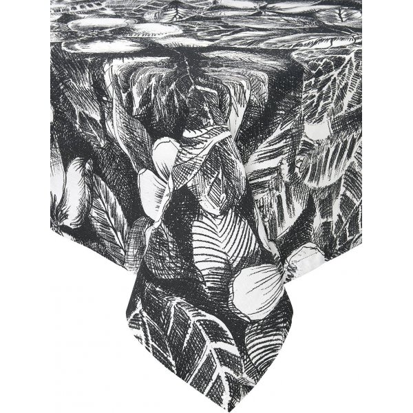 Toile Sonia 140 x 250 cm - Noir/blanc Toile Sonia 140 x 250 cm - Noir/blanc