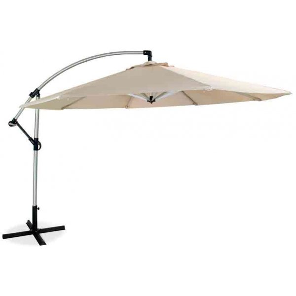 Sidewinder parasoll 350 L - ljusbeige