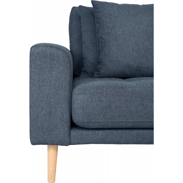 Canapé divan Lido Bleu foncé à droite Canapé divan Lido Bleu foncé à droite