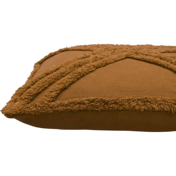 Sarah kussenhoes 45 x 45 cm - Kaneel