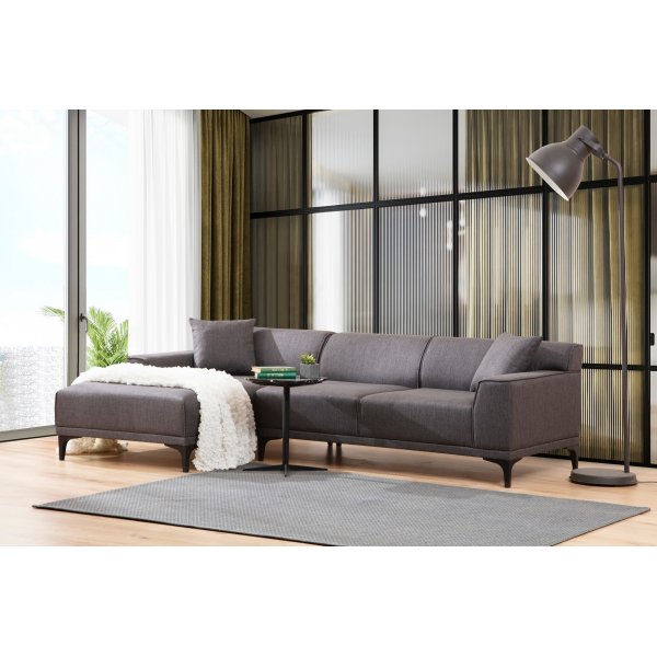 Canap divan Petra - Anthracite