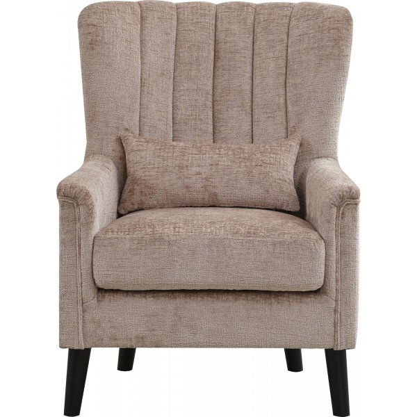 Fauteuil Linn�a - Biscuit boucl�