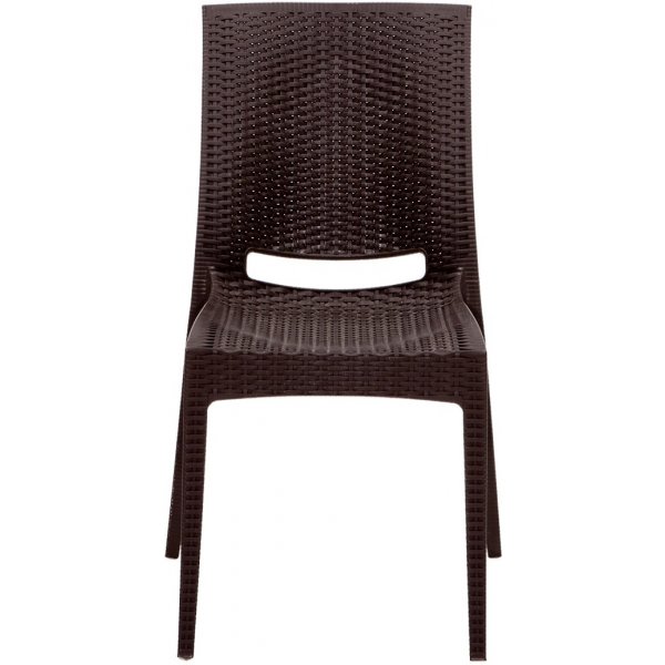 Groupe de repas extérieur Meco - Brun Groupe de repas extérieur Meco - Brun