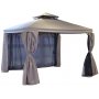 Paviljong Oxford - 300x300 cm - Khaki