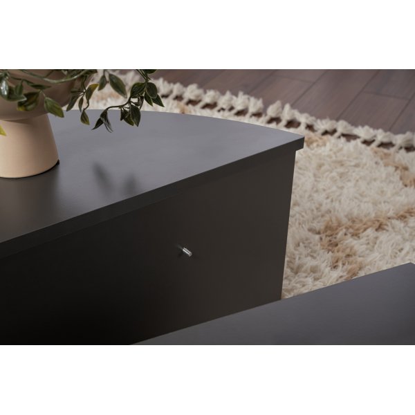 Orion soffbord 90 x 90 cm - Antracit Orion soffbord 90 x 90 cm - Antracit