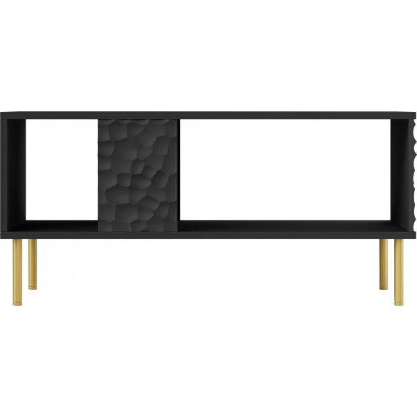 Table basse Bullet 92 x 50 cm - Noir/or Table basse Bullet 92 x 50 cm - Noir/or