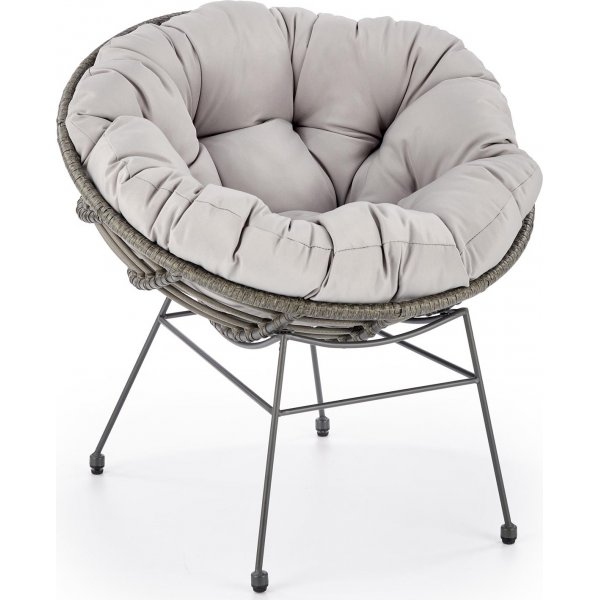 Pino fåtölj - Mörkgrå/ljusgrå Pino fåtölj - Mörkgrå/ljusgrå