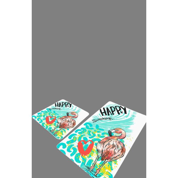 Flamingo badkamerkleed