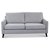 Blues 2,5-sits soffa - Valfritt tyg och färg + Fläckborttagare för möbler