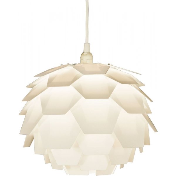 Carpatica taklampa - Vit