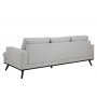 Ventura soffa 3 sits ljusgr / svart