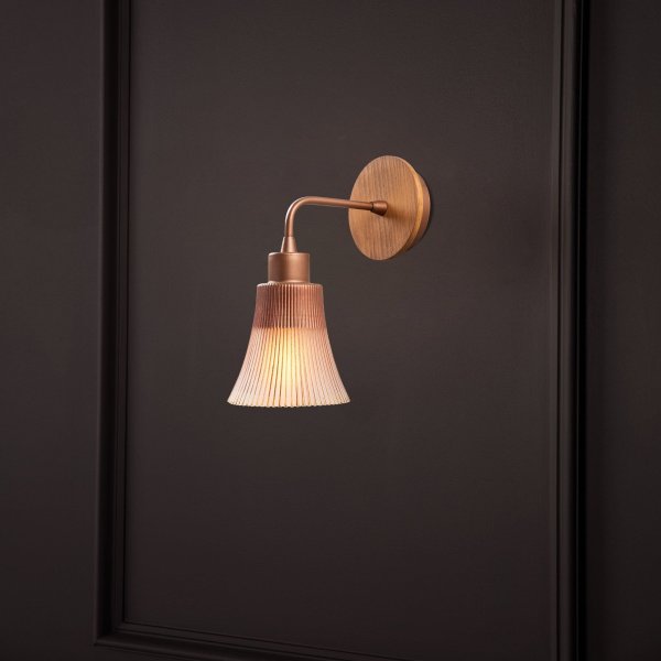 Foca wandlamp N-130 - Koper