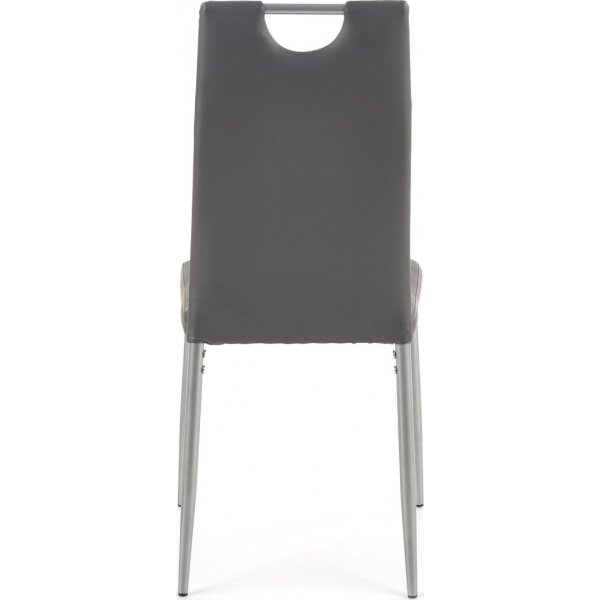 Chaise Jacob en PU gris Chaise Jacob en PU gris