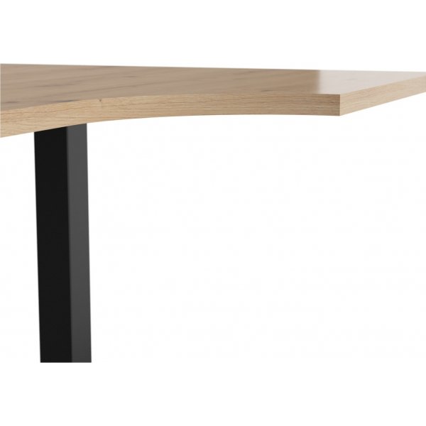 Space skrivbord höger 140 x 90 cm - Ek Space skrivbord höger 140 x 90 cm - Ek