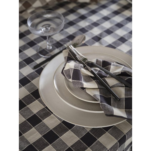 Serviette Mary 45 x 45 cm - Asphalte